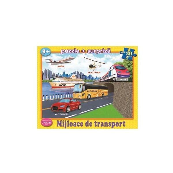 Puzzle mijloace de transport