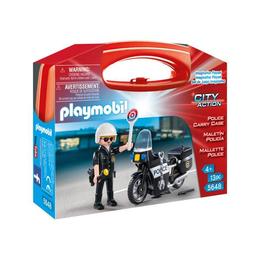 Playmobil city action - set portabil politie 