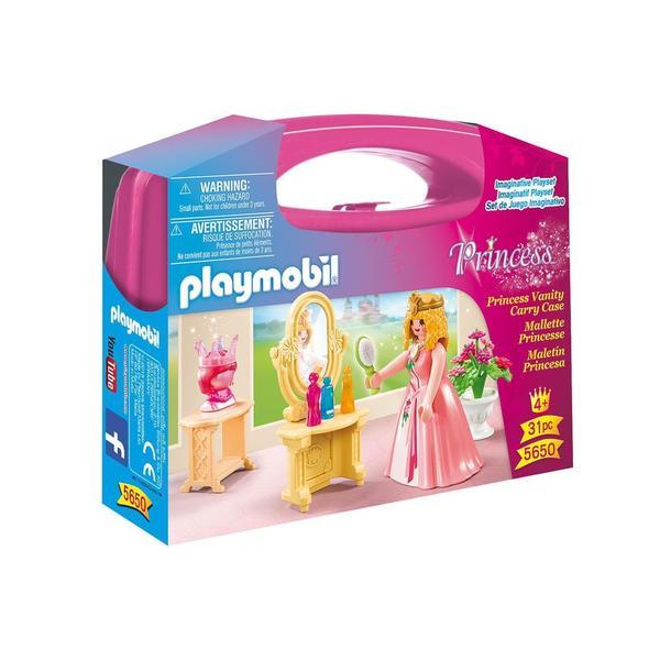Playmobil Princess - Setul portabil printesa o va ajuta pe cea mica sa-si pregateasca pentru bal figurina.