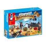 Playmobil Christmas - Calendar de Craciun cu imagini din insula comorilor si pirati.