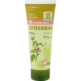 Crema pentru Calcaie Uscate si Crapate cu Extract de Nalba Mare O'Herbal, 75ml