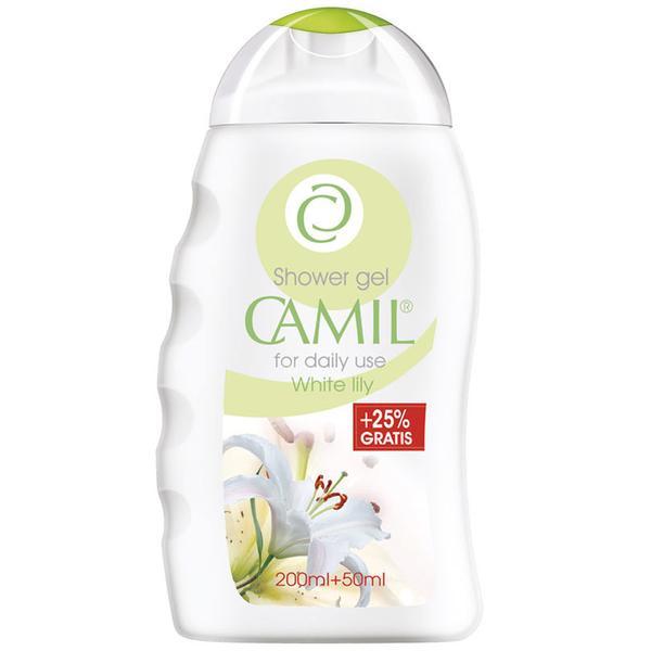 Gel de dus cu crin alb Camil 200ml + 50ml Gratis