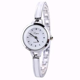 Ceas dama, bratara metalica, stil elegant.