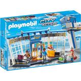 Playmobil City Action - Aeroport cu turn de control 