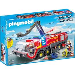Playmobil City Action - Masina de pompieri al aeroportului