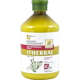 Balsam pentru protectia culorii parului vopsit o'herbal, 500ml
