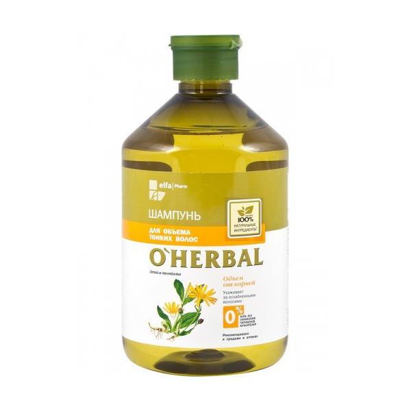Sampon Volum si Elasticitate pentru Par Subtire O'Herbal, 500ml