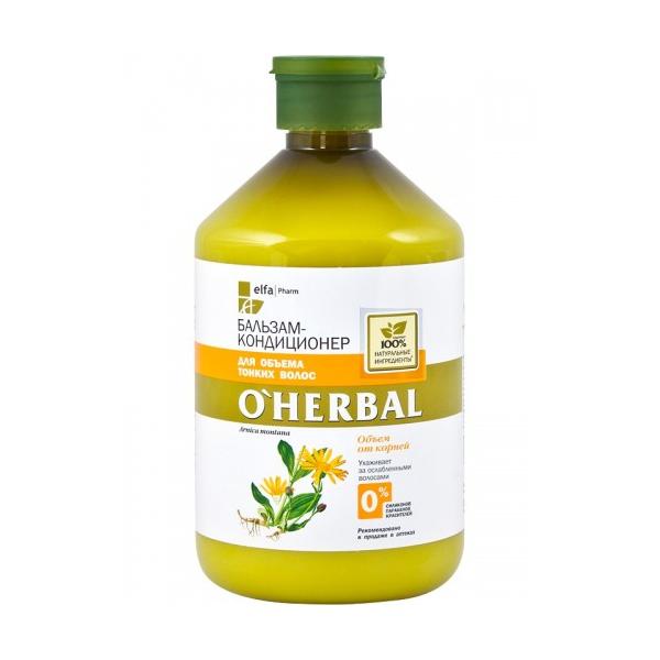Balsam Volum si Elasticitate pentru Par Subtire O'Herbal, 500ml
