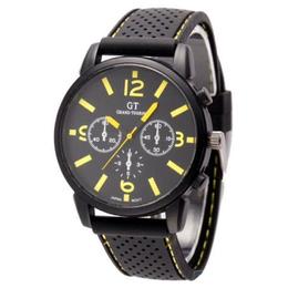 Ceas barbatesc gt, curea silicon, stil sport