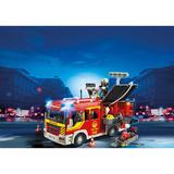 Playmobil City Action - Masina de pompieri cu lumini si sunete