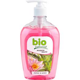 Sapun Lichid cu Glicerina si Extracte de Lotus si Aloe Bio Naturell, 500ml