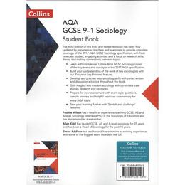 AQA GCSE Sociology Student Book, editura Collins Educational Core List