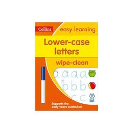 Lower Case Letters Age 3-5 Wipe Clean Activity Book, editura Collins Educational Core List