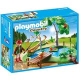 Playmobil Country Lac pentru pescuit intr-o zi minunata cu soare.