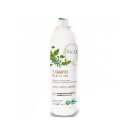 Sampon Bio antimatreata par gras BioQ Menta, Cimbru si Eucalipt