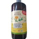 Sampon pentru Par Gras cu Extract de Galbenele si Ulei de Rozmarin Zelenaya Apteka, 1000ml