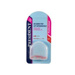 4 periute interdentare president medium diam. 2,5 mm