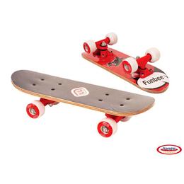Funbee - Mini skateboard rosu - 43 cm - DArpeje