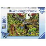 Puzzle jungla salbatica, 100 piese - Ravensburger