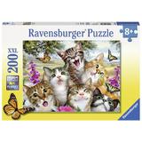 Puzzle pisicute amuzante, 200 piese - Ravensburger