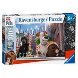 Puzzle pets - singuri acasa, 100 piese - Ravensburger