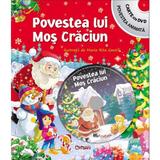 Povestea lui Mos Craciun + DVD, editura Crisan