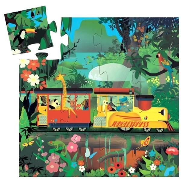 Puzzle - the locomotive