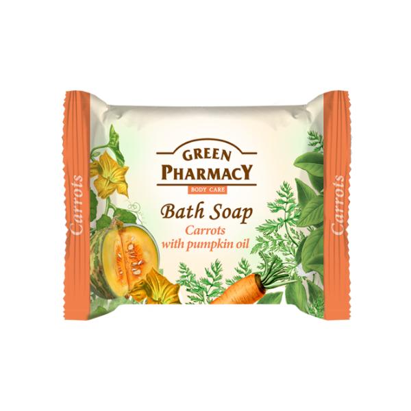 Sapun cu Ulei de Dovleac si Extract de Morcov Zelenaya Apteka, 100g Zelenaya Apteka esteto.ro