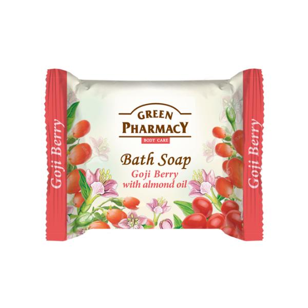 Sapun cu Ulei de Migdale si Extract de Goji Zelenaya Apteka, 100g
