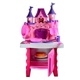 Bucatarie castel 52 cm cu sunet, lumina si vesela - jinfan
