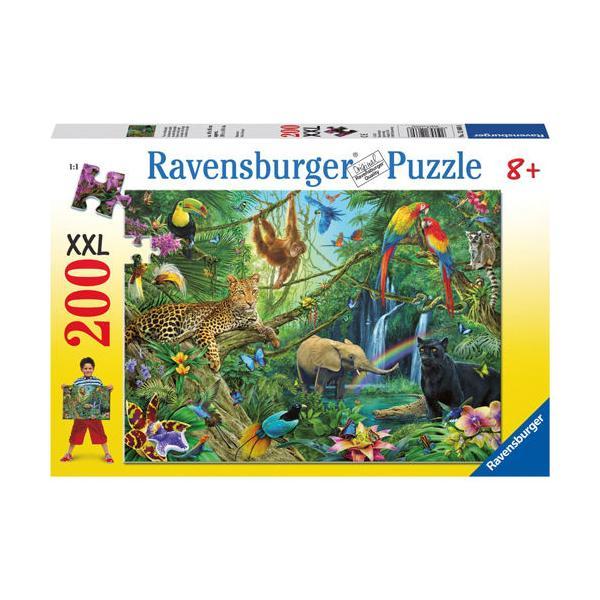 Puzzle jungla, 200 piese - ravensburger