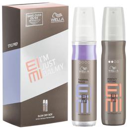 Set de Styling Wella Professionals EIMI I'm Just Balmy - Lotiune de Styling 150ml, Spray pentru Protectie Termica 150ml