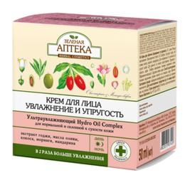 Crema Fermitate Ultrahidratanta pentru Ten Normal cu Tendinta de Uscare Zelenaya Apteka, 50ml