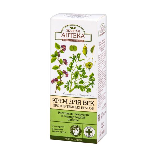 Crema Anticearcan pentru Conturul Ochilor Zelenaya Apteka, 15ml