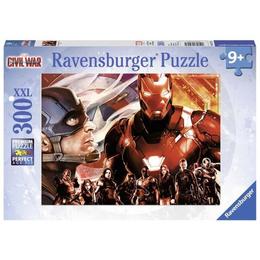 Puzzle capitanul america vs omul de fier, 300 piese - ravensburger
