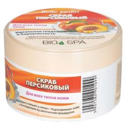 Exfoliant purificator cu extract de piersica bio spa belle jardin, 200ml