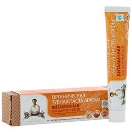 Pasta de dinti vitaminizanta pentru gingii sanatoase retetele bunicii agafia, 75ml