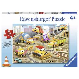 Puzzle santier in lucru, 35 piese - Ravensburger