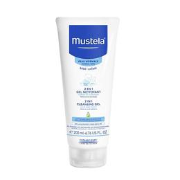 Gel curățător pentru păr și corp - Mustela 2în1 200 ml