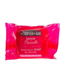 Le Comptoir du Bain Săpun de Marsilia Trandafir 100g