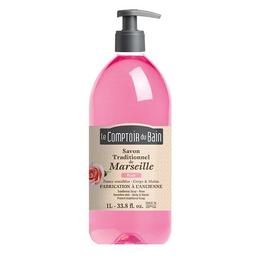 Le comptoir du bain săpun de marsilia trandafir 1000ml