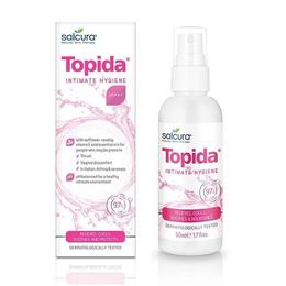 Spray tratament pt igiena intima topida, infectii fungice, reglare ph, salcura, 50 ml
