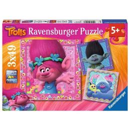 Puzzle trolls, 3x49 piese - ravensburger 