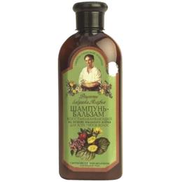 Sampon-balsam regenerant pentru toate tipurile de par retetele bunicii agafia, 350ml
