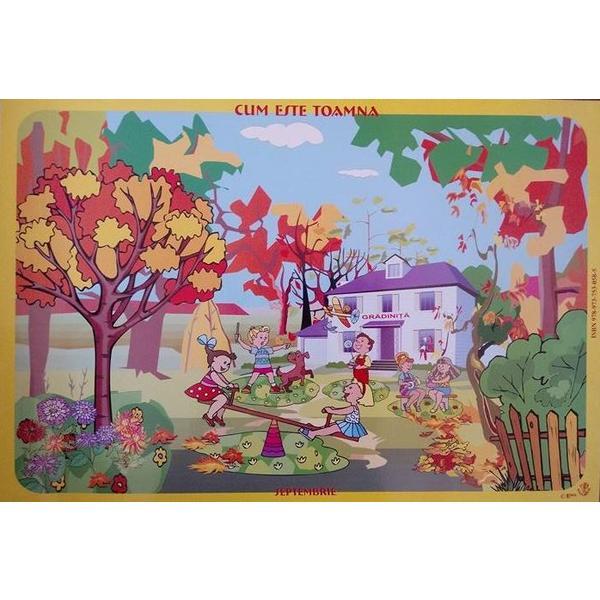 Set cu planse: Cum este toamna - Lavinia Lala, editura Emia