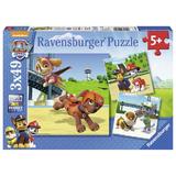 Puzzle patrula catelusilor, 3x49 piese - Ravensburger 