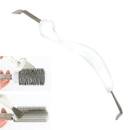 Instrument pentru curatare perii - olivia garden brush cleaner white