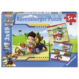 Puzzle patrula catelusilor m2, 3x49 piese - Ravensburger