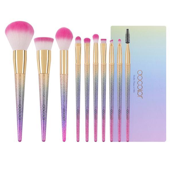 Set 10 Pensule Machiaj Fantasy Color Makeup Estetoro