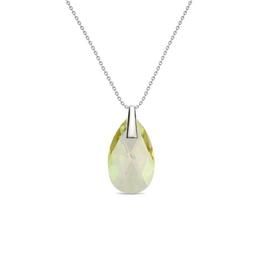 Colier Pear Luminous Green
